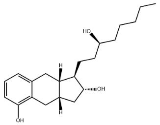 (1R,2R,3aS,9aS)-2,3,3a,4,9,9a-Hexahydro-1-[(3S)-3-hydroxyoctyl]-1H-benz[f]indene-2,5-diol 
