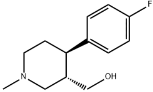 (3S,4R)-4-(4-Fluorophenyl)-3-hydroxymethyl-1-methylpiperidine； L-Palitol 