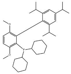2-(Dicyclohexylphosphino)-3,6-dimethoxy-2'-4'-6'-tri-i-propyl-1,1'-biphenyl