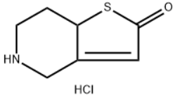5, 6, 7, 7a-Tetrahydrothieno[3,2-c]pyridin-2(4H)-one Hydrochloride 