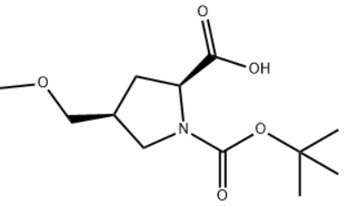 (2S,4S)-1-(tert-butoxycarbonyl)-4-(MethoxyMethyl)pyrrolidine-2-carboxylic  Acid 