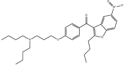 (2-Butyl-5-nitro-3-benzofuranyl)[4-[3-(dibutylamino)propoxy]phenyl]methanone