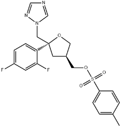 (5R-cis)-Toluene-4-sulfonic Acid 5-(2,4-difluorophenyl)-5-(1H-1,2,4-triazol-1-yl)methyltetrahydrofuran-3-ylmethyl Ester 