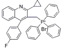 [2-Cyclopropyl-4-(4-fluorophenyl)-quinolin-3-ylmethyl]-triphenyl-phosphonium Bromide 