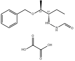 N'-((2S,3S)-2-(Benzyloxy)pentan-3-yl)formohydrazide Oxalate 