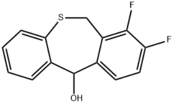 7,8-difluoro-6,11-dihydrodibenzo[b,e]thiepin-11-ol 
