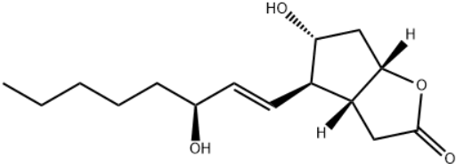 (3aR,4R,5R,6aS)-hexahydro-5-hydroxy-4-[(1E,3S)-3-hydroxy-1-octen-1-yl]-2H-Cyclopenta[b]furan-2-one 