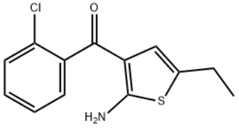 2-Amino-3-(2-chlorobenzoyl)-5-ethylthiophene   
