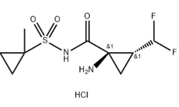 （1R，2R）-1-氨基-2-（二氟甲基）-N-（（1-甲基环丙基）磺酰基）环丙烷-1-甲酰胺盐酸盐