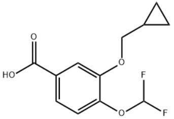 3-环丙甲氧基-4-二氟甲氧基苯甲酸