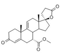 (7a,17a)-17-羟基-3-氧代-孕甾-4,9(11)-二烯-7,21-二羧酸 gamma-内酯甲酯