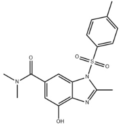 7-hydroxy-N,N,2-triMethyl-3-tosyl-3H-benzo[d]iMidazole-5-carboxaMide