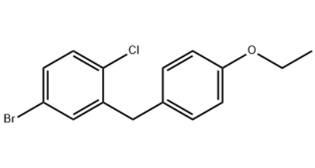 5-bromo-2-chloro-4'-ethoxydiphenylmethane