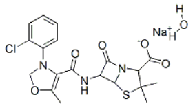Cloxacillin Sodium Monohydrate
