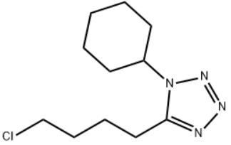 5-(4-chlorobutyl)-1-cyclohexyl-tetrazole 